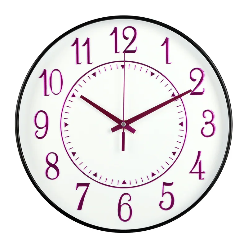 12-inch 30cm Large Digital Clock  Fashionable Living Room Wall Clock  Nordic Minimalist Wall Clock For Wall Decoration