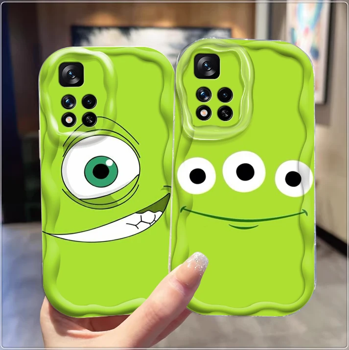 Cartoon Anime Three Eyes For Xiaomi Redmi Note 13 12 12S 11S 11 10 9 8 10A 9C 9T Pro Plus 5G Wave Oil TPU Phone Case