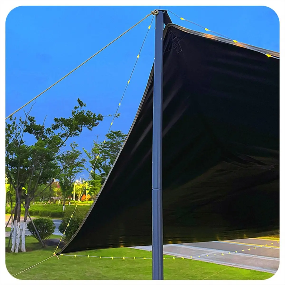 

Солнечный светильник BOFF для кемпинга, атмосферная подсветка для палатки с пультом ДУ, световая лента для хранения и измерения, атмосферная гирлянда для кемпинга