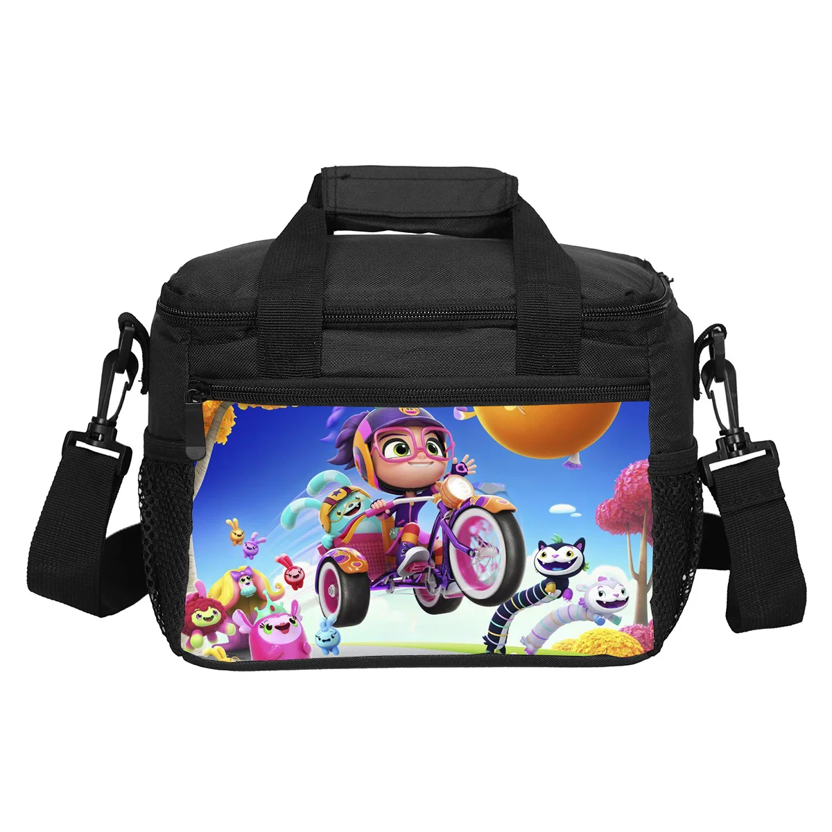 Abby Hatcher lunch bag new large capacity versatile cartoon print student boy and girl best birthday gift for school