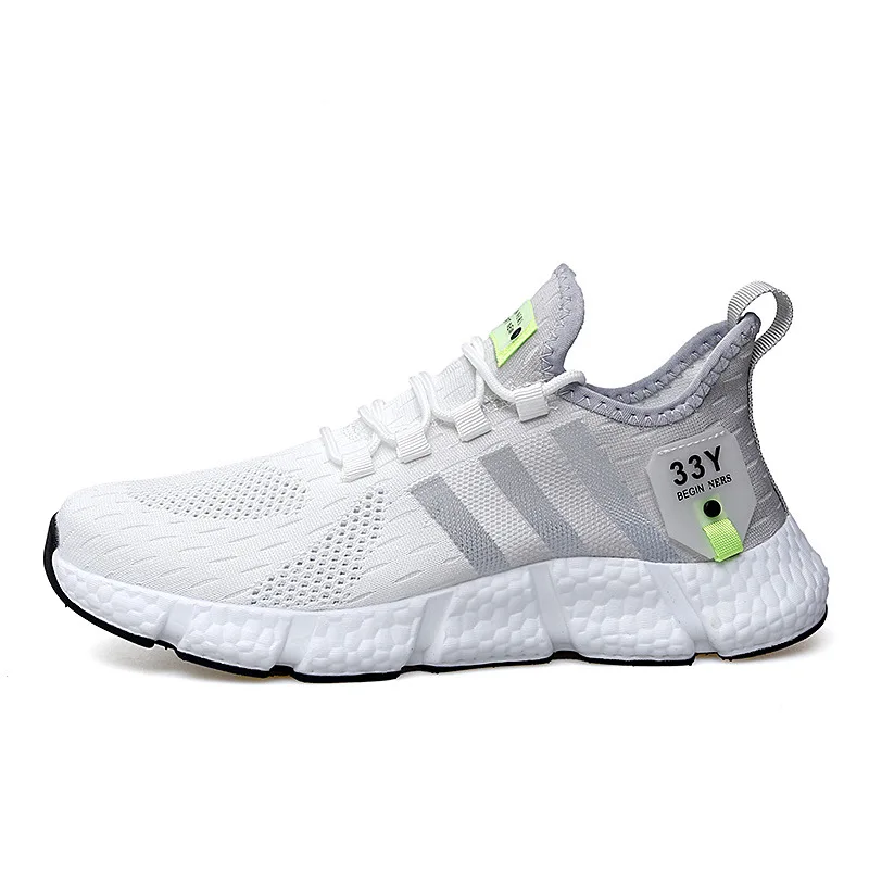 Men Casual Sports Shoes Breathable Lightweight Sneakers Anti-slip Flats Outdoor Running Walking Shoes Women Vulcanized Shoes