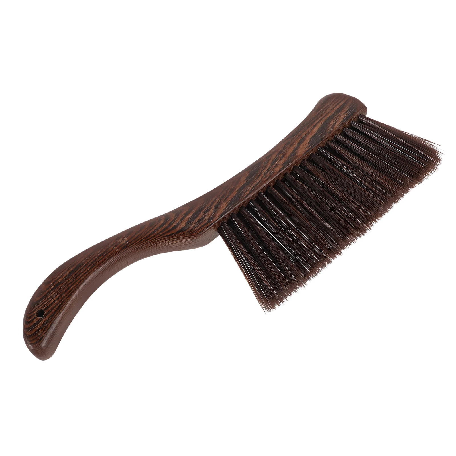 

Wood Bed Curved Handle Mattress Cleaning Durable Bench Brush Home Dust Removal Sweeping Tool Wooden Paddle Brush