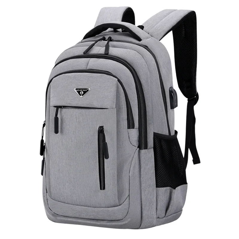 Men Business Backpack Waterproof Laptop Bag Male Usb Charging Commuters Travel Rucksack Student Schoolbag Casual Boys Bookbag