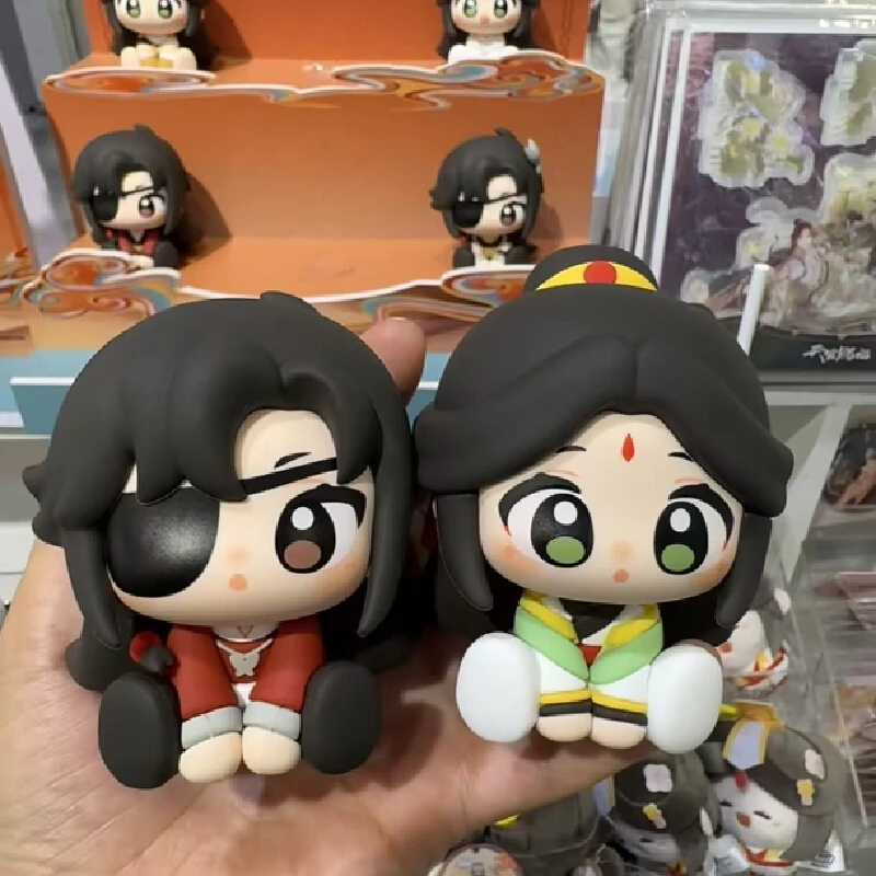 

Официальное благословение небес, комикс, серия Moon Loulan, мягкая виниловая сидящая кукла, слепая коробка, Коллекционная фигурка, подарки-сюрпризы