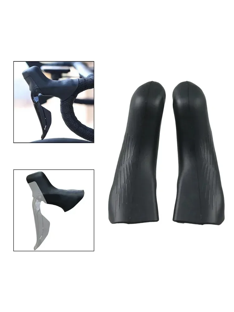 AliExpress Road Bicycle Shift Brake Lever Hoods Cover For 105 Di2 St-R7170 Bicycle Silicone Shifters Sleeve Assembly Bicycle Fitting Hoods