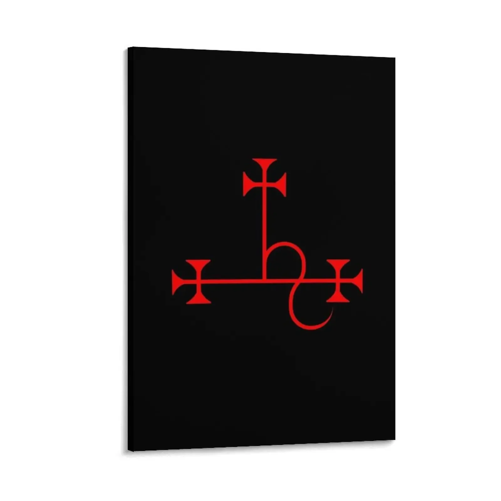 

Lilith - Goetia style sigil - uncircled (red) Canvas Painting Decoration wall anime interior paintings