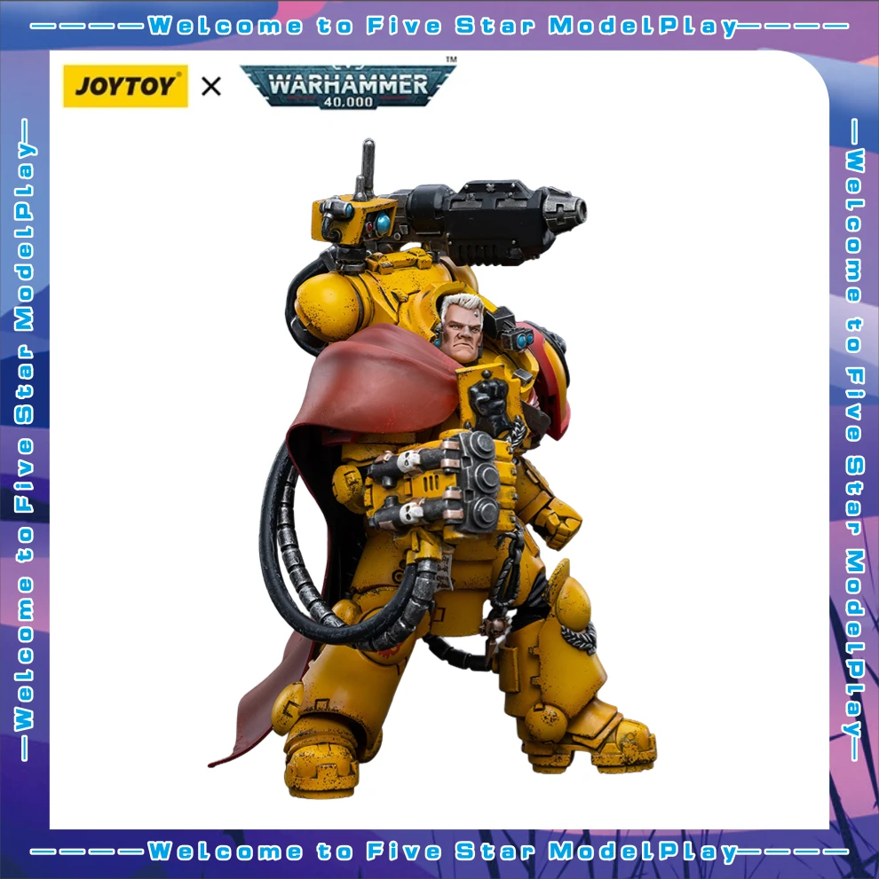 

【FS】JOYTOY Warhammer 40K Scale 1/18 Action Figures Lmperial Fists Third Captain Tor Garadon Models Toys Gifts