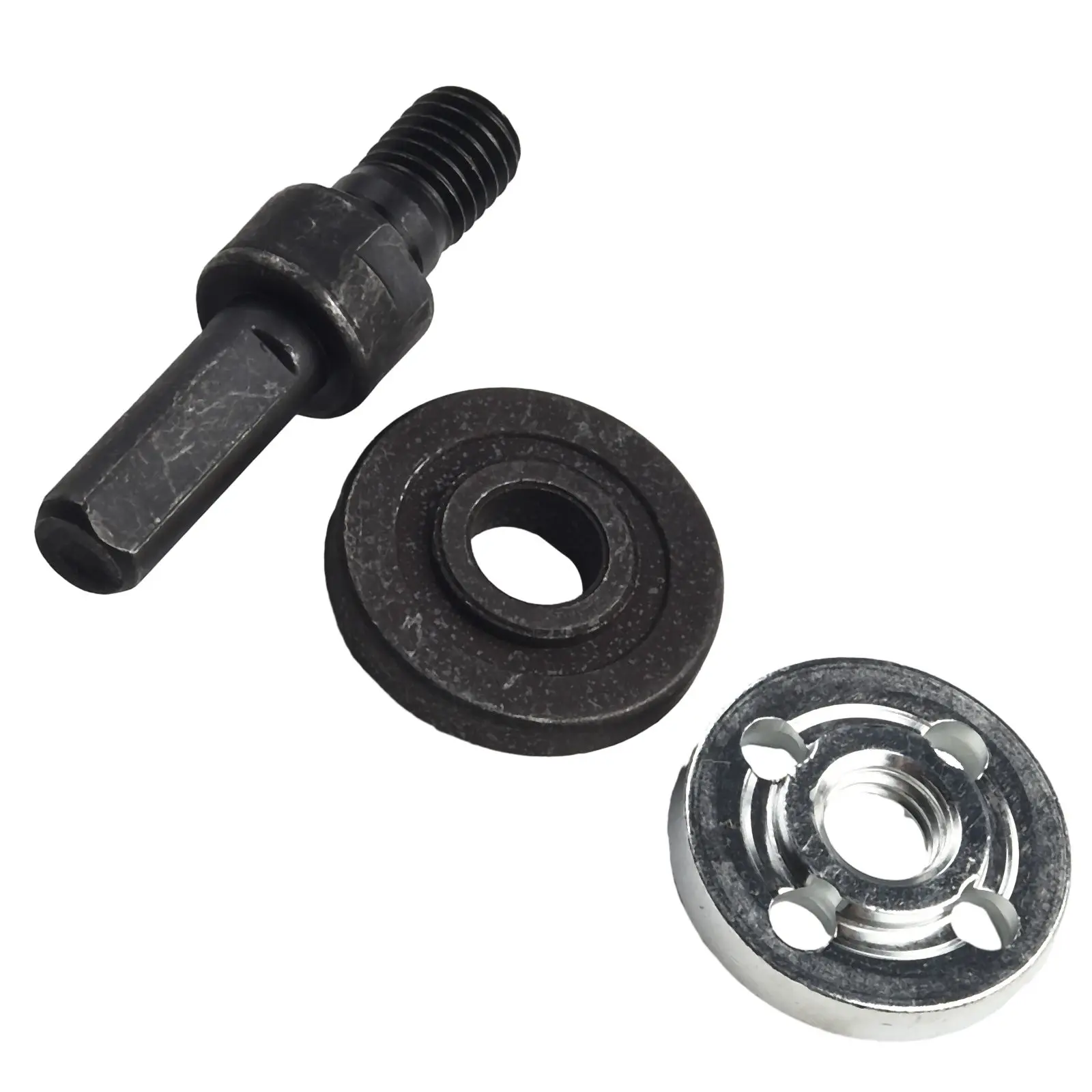 1 conjunto de broca elétrica para moedor de ângulo, adaptador de biela para disco de corte, roda de polimento, suporte, ferramenta adaptadora