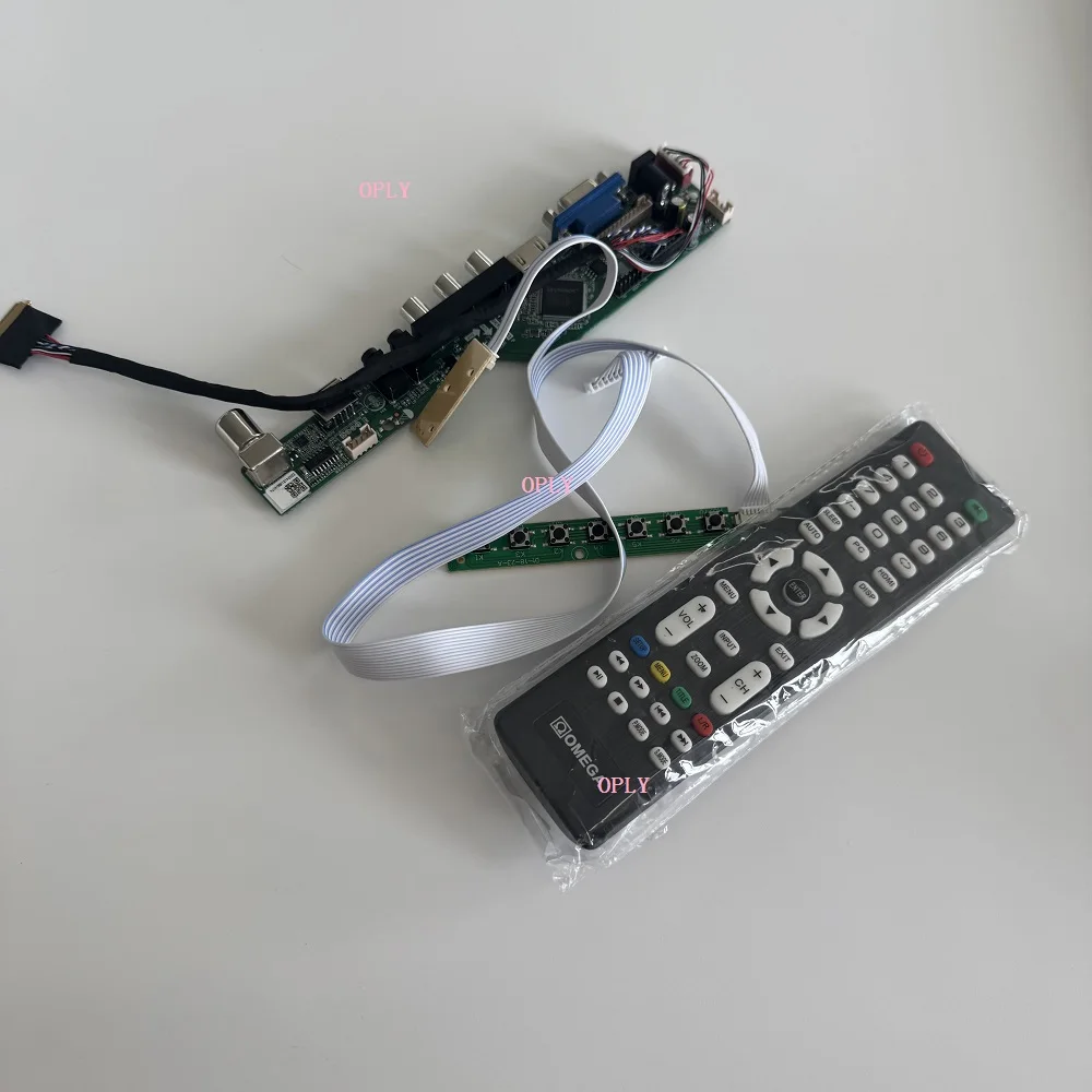 

Комплект платы контроллера телевизора для B116XW01 B116XW02 B116XW03 1366x768 11,6 дюйма HDMI-совместимый RF USB AV VGA аудио светодиодный экран монитора