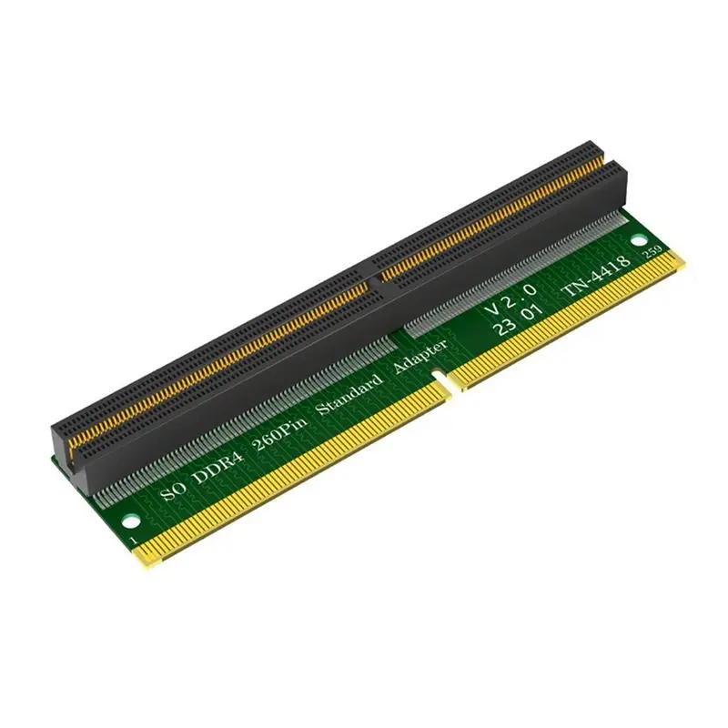 X64A-DDR4 Adapter Card 204Pin 260Pin Standard Slot Memory Tester Standard Adapter For PC Laptop