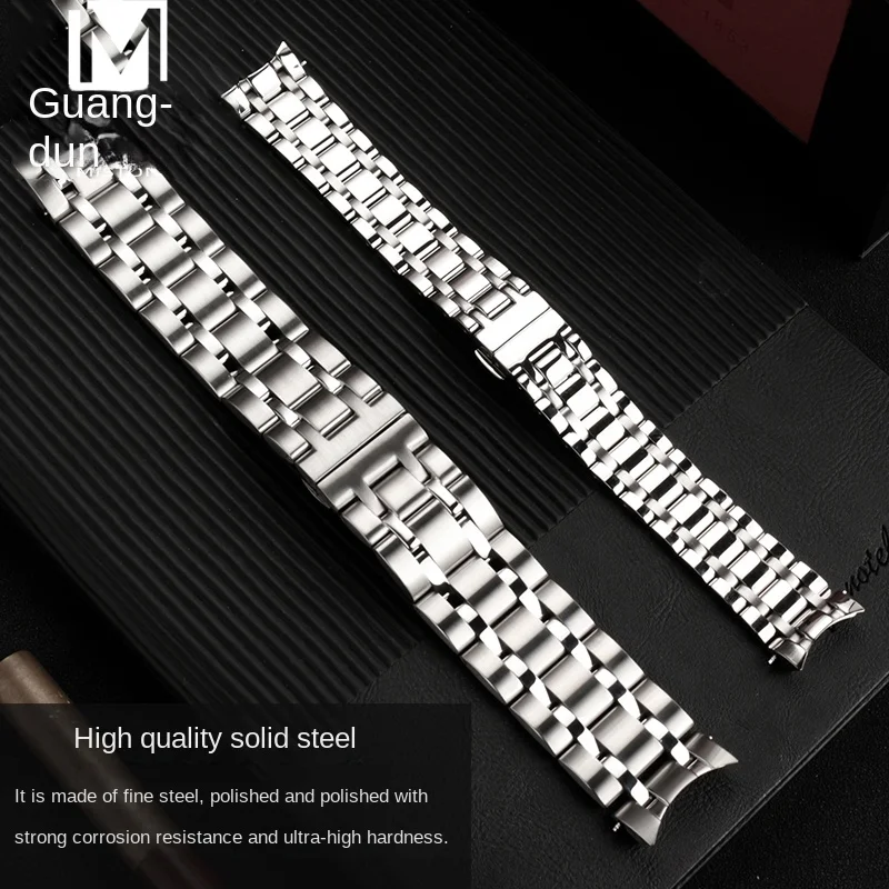 حزام سوار سلسلة Tissot Kutu ، سلسلة T035 ، T035627 ، T035207 ، T035410 ، 407A ، فولاذ مقاوم للصدأ