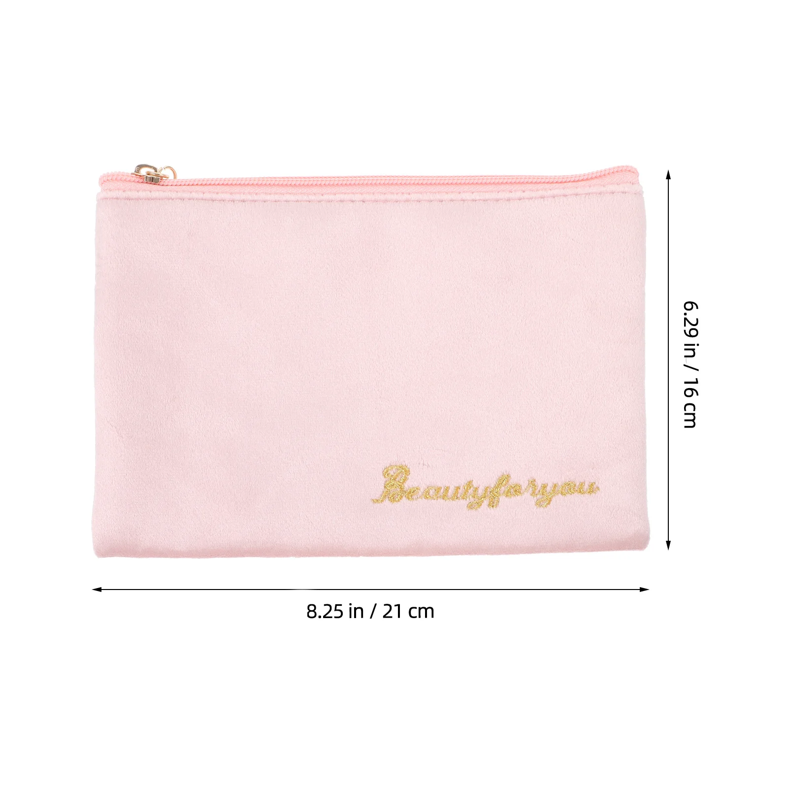 محفظة نسائية للعملات المعدنية، حقيبة منشفة صحية وردية اللون، حقيبة حفاضات بسحاب، خفيفة الوزن ومتينة للسفر في الهواء الطلق، تنظيم المجوهرات #5