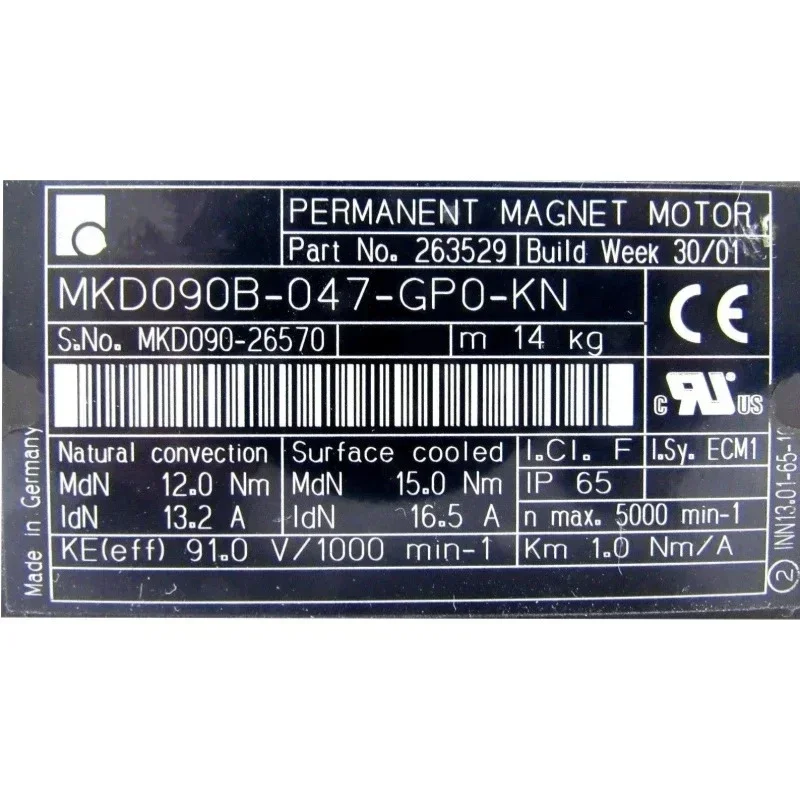 Brand New 100% Original MKD090B-047-GP0-KN Synchronous Servo Motors