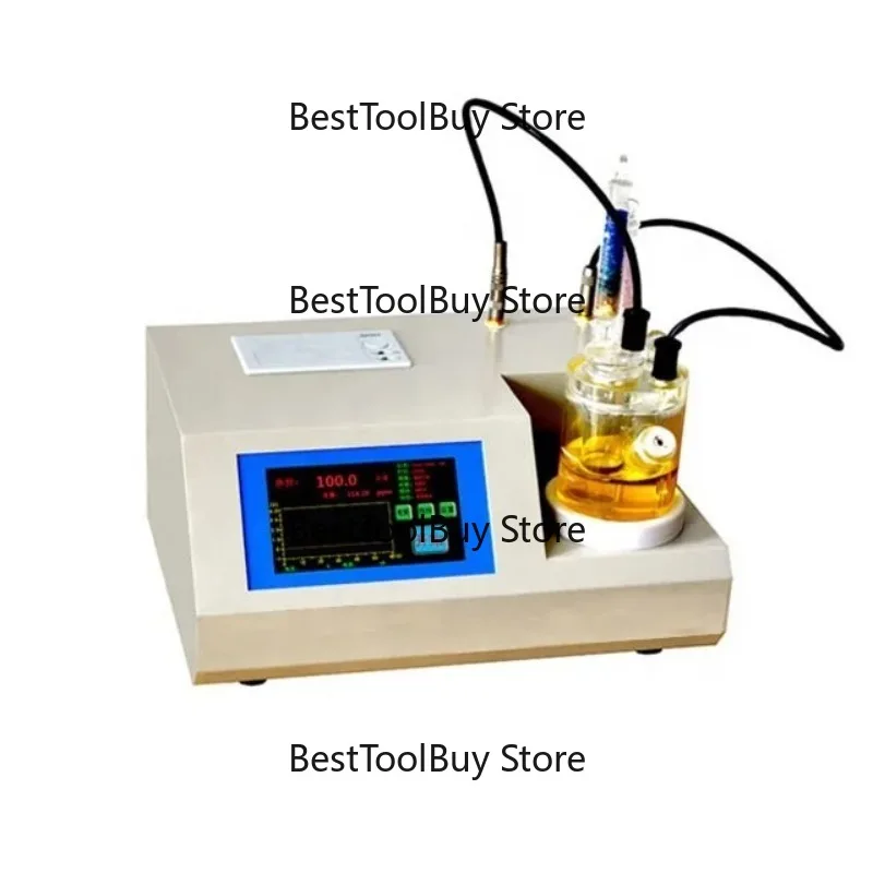 

Digital Karl Fischer Moisture Meter for Liquids Water Content Analysis Oil Moisture Instrument