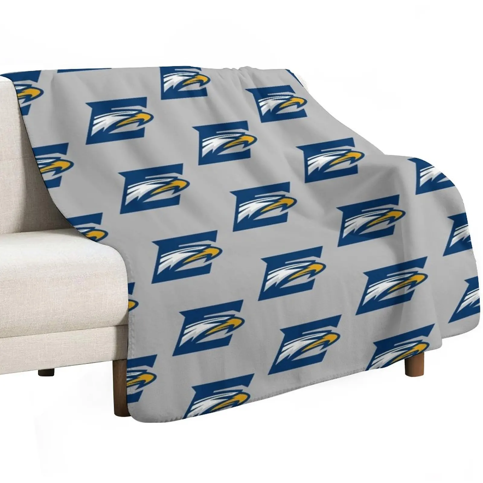 Emory Eagles Throw Blanket Soft Plush Plaid blankets ands Soft Vintage for winter Weighted Blankets