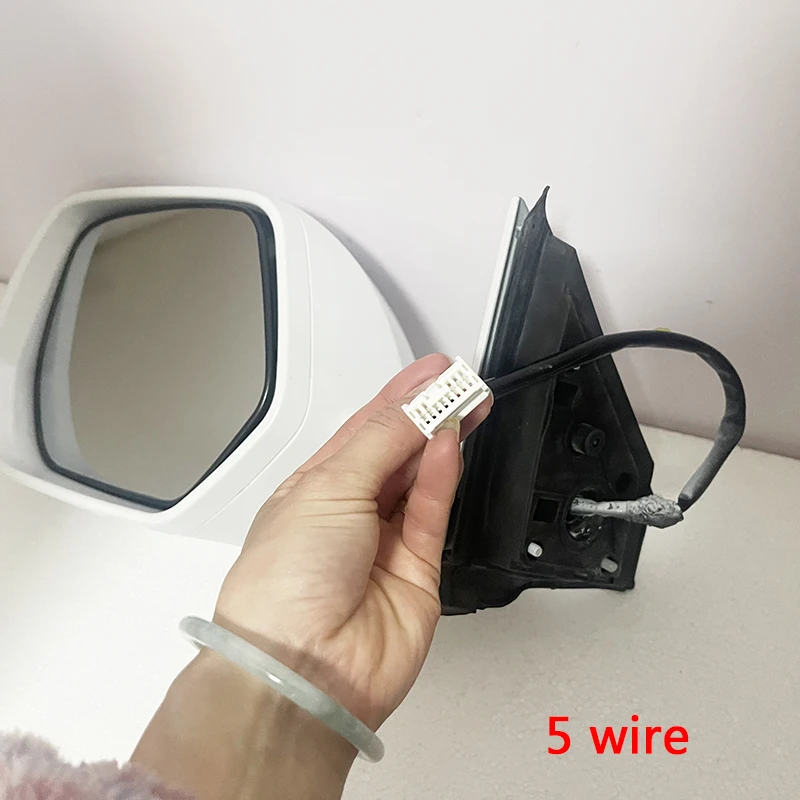 

Side Mirror for HONDA CR-V CRV 2007 2008 2009 2010 2011, Power Heated Rearview Mirror Assembly Left/Right 5/7/9 Wire Compatible