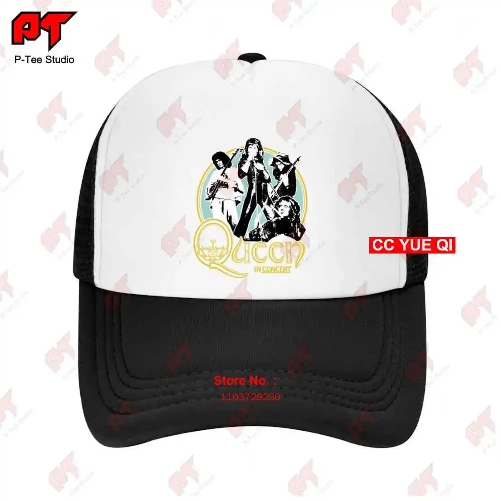 Queen 2019 In Concert Band New Freddie Mercury Baseball Caps Truck Cap PEON