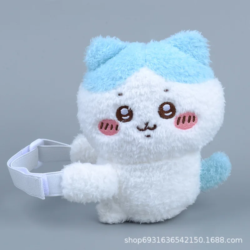 Chiikawa Home Curtain Buckle Plush Ornament Hachiware Usagi Stuffed Doll Home Decor Collectible Gift For Anime Fans
