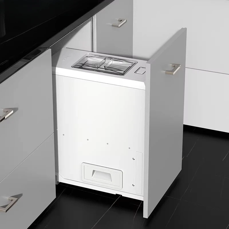 Large capacity, kitchen cabinets, push-pull household moisture-proof, drawer-type rice bucket rice tank