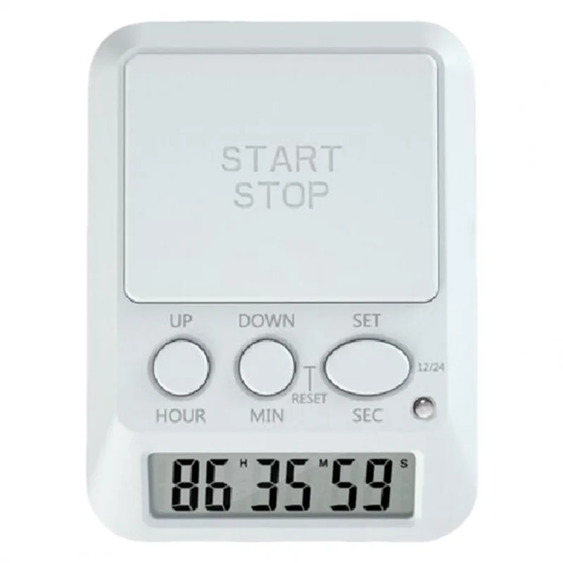 Timer With Light Beep Notification With Light Beep Multi-Function Electronic Timer Clock For Studying Breaks For Gym