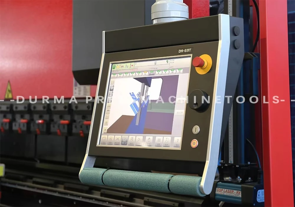 Automation Hot Selling 30t 40t MB8 CNC Mini Press Brake Machine 8+1 Axis with Follower