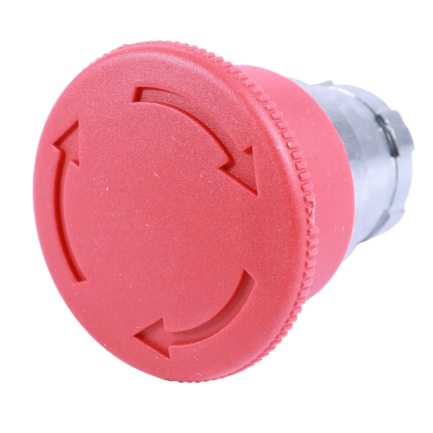 switch22mm NC Red Mushroom Emergency Stop Push Button Switch 600V 10A ZB2-BE102C XB2-BS542X1