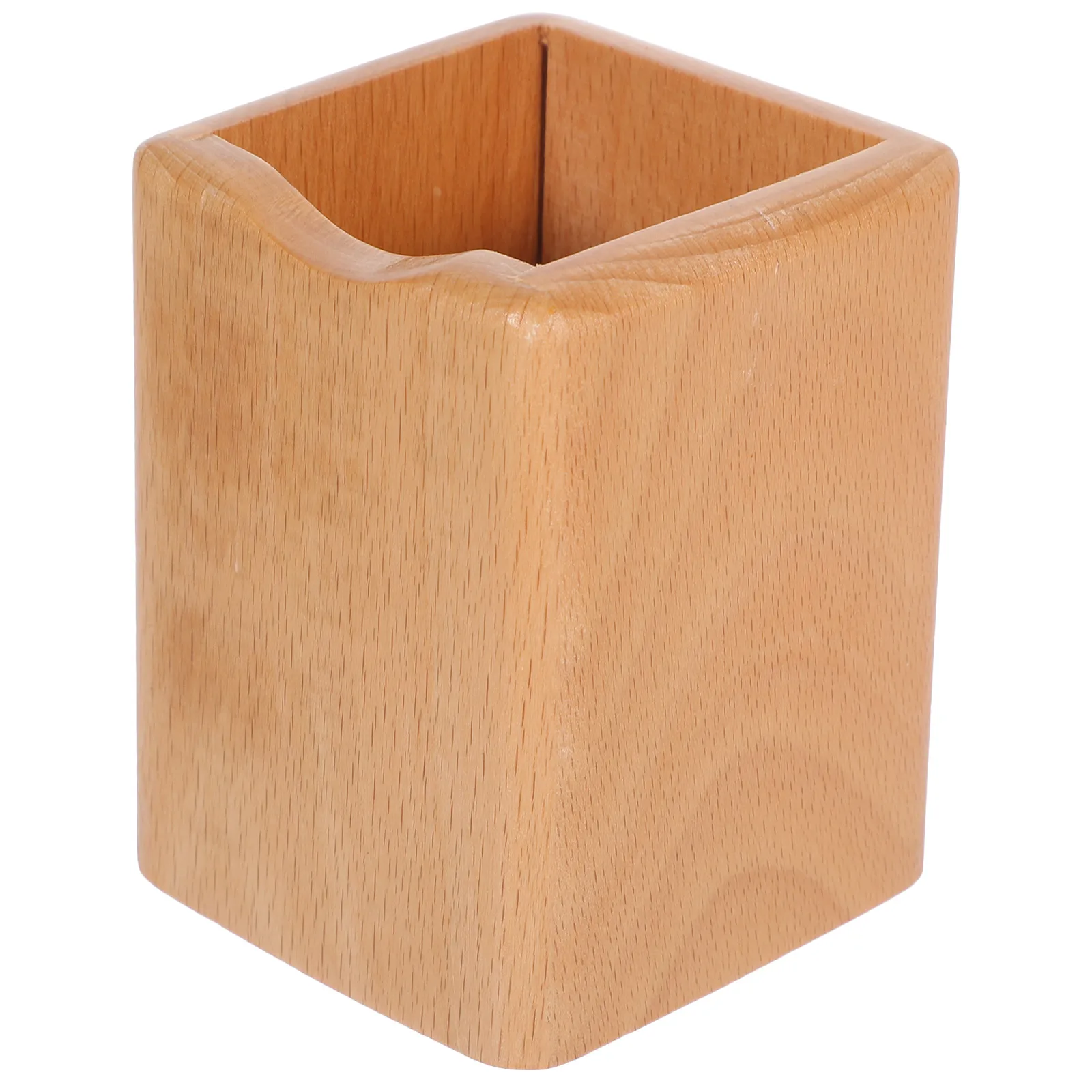 

Wooden Large Capacity Desk Organizer Stationery Storage Container For Office Home Makeup Brush Pencil Holder Multi-Function