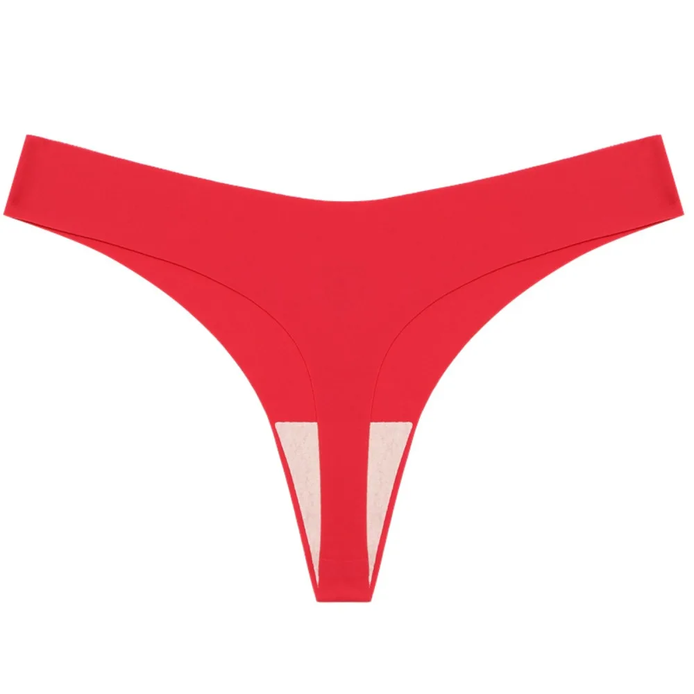 Fashion Cotton Crotch Underwear for Women Butterfly Low-waist Seamless Thong Lip Underpants Leopard Panties Gifts