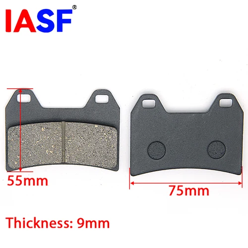Imagen 2 del producto Se adapta a ZONTES 350E 350D 350M 350S 350R 350V 350T 350X 350VX GK350 ZT350 D350 juegos de pastillas de freno delanteras y traseras para motocicleta