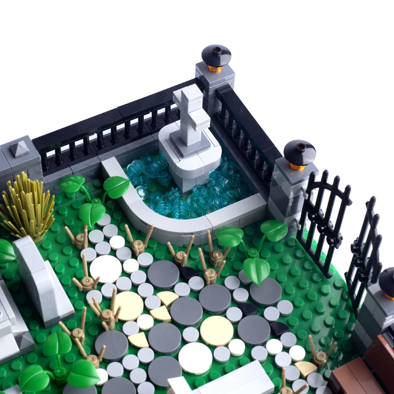 Ville Halloween cimetière scène squelette soldat figurines blocs de construction Zombie tombe fantôme plante citrouille MOC briques enfants jouet cadeau