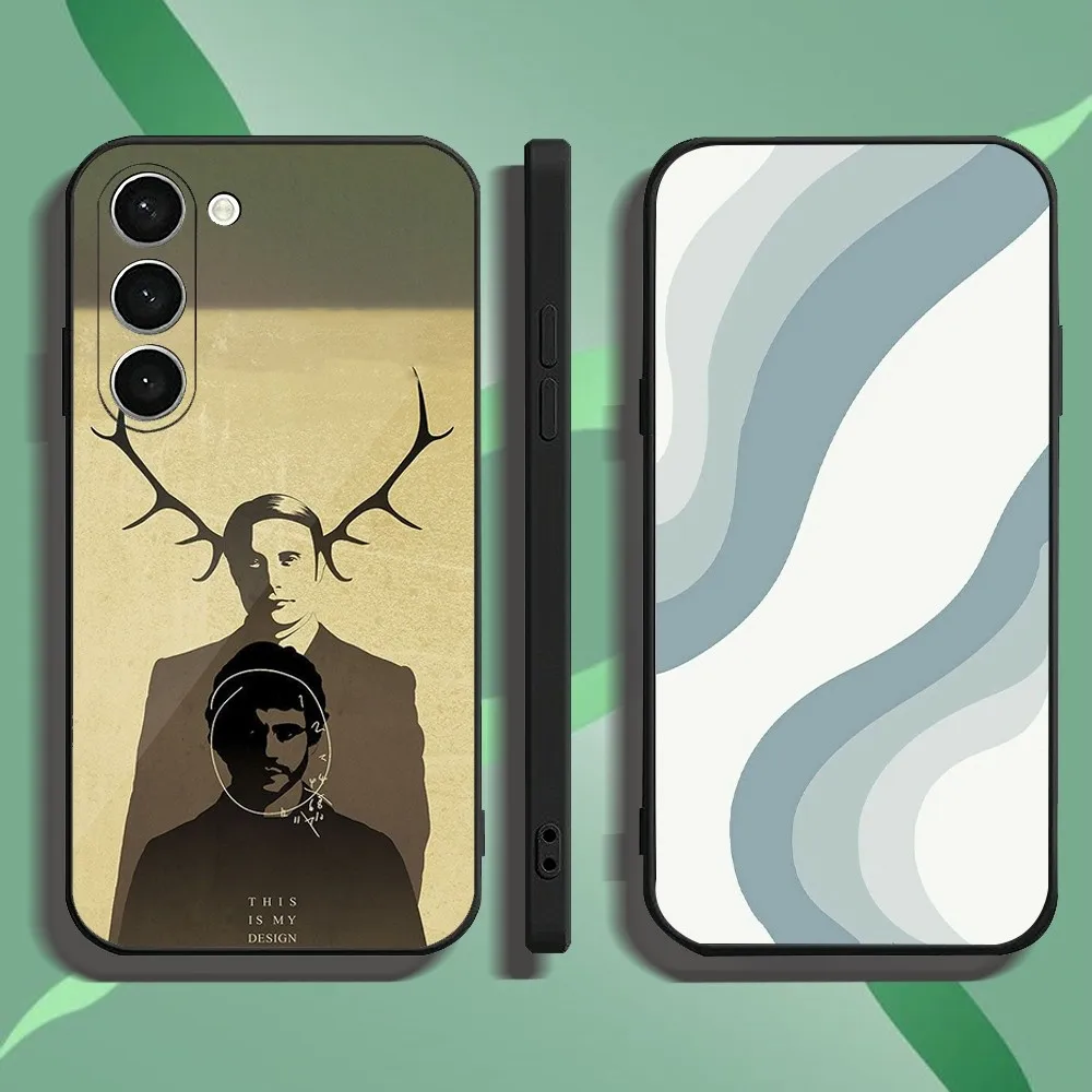 Hannibal Will Graham Phone Case For Samsung Galaxy A52 A12 A51 S21 Edge S22ULTRA S23 S20LITE Plus Ultra Black Cover