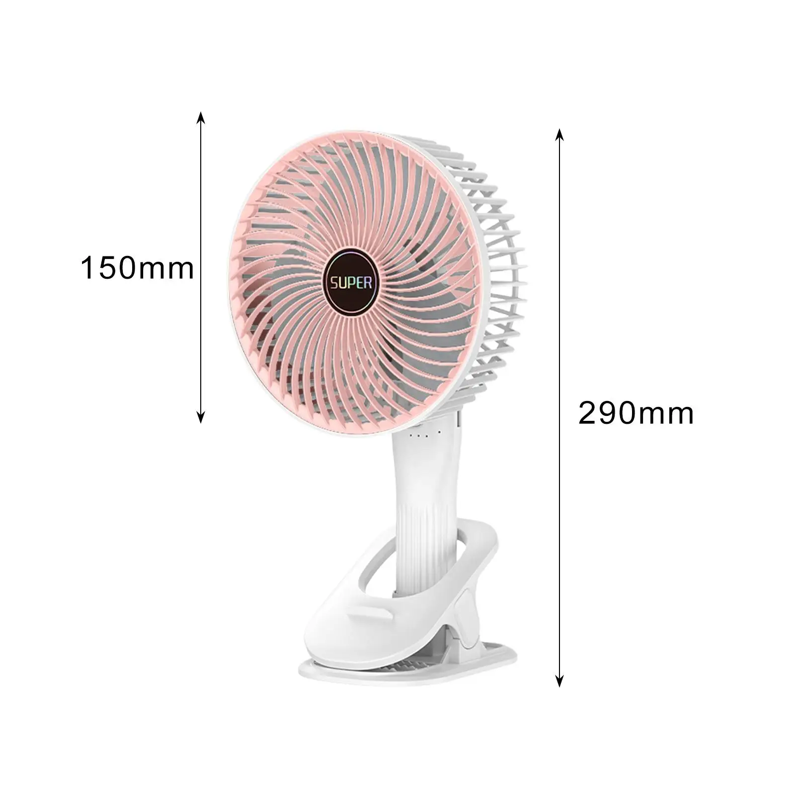 Маленький ручной вентилятор с клипсой, легкий летний подарок, настольный вентилятор, портативный мини-вентилятор охлаждения для рыбалки и путешествий