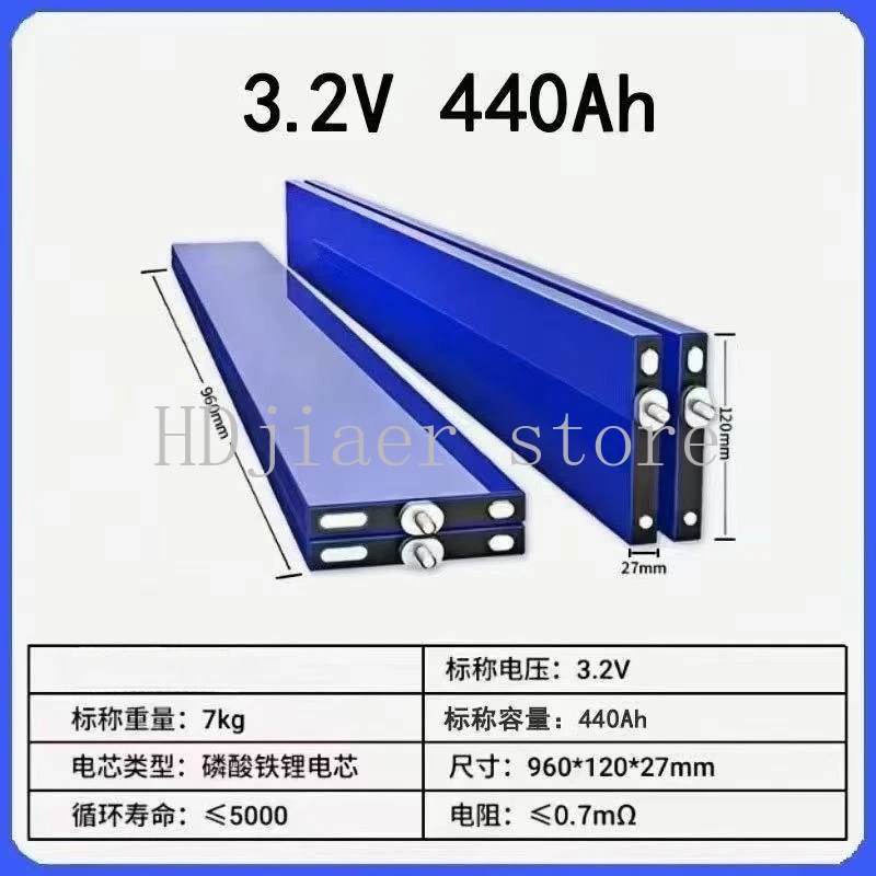 

3.2V 420Ah Battery - For Solar PV Energy Storage, Electric 3-Wheel & 4-Wheel Vehicles