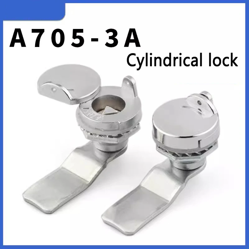 A705-3A outdoor waterproof cover cylindrical lock triangle lock MS705-3A meter box
