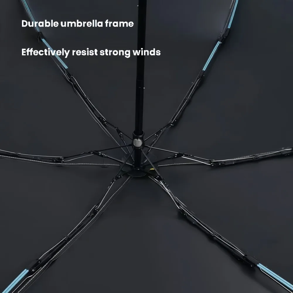 Mini Foldable Umbrella Retractable Five-Fold UV Protection Sunshade Rain Umbrella Sun Protection against Ultraviolet Rays