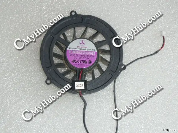 For Averatec 6100 Fujitsu Amilo A1630 D1840 D1845 XD2811 DX840 BP541305H 2Wire Cooling Fan BP541305H 40-UD7710-00