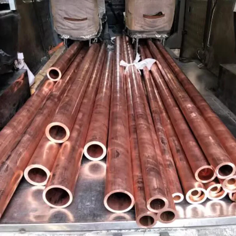 Copper Round Tube Pipe Large Capillary Long 2mm To 90mm