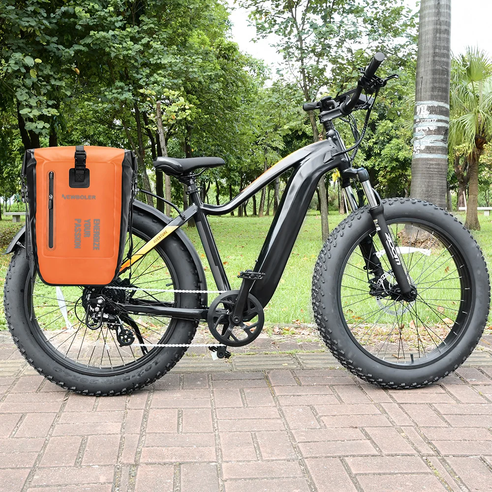 NEWBOLER Fahrradtasche, 27 l, großes Fassungsvermögen, wasserdicht, Reise-Fahrradtasche, Fahrrad-Rücksitz, Kofferraumtasche, elektrisches Fahrradzubehör – Detail 18