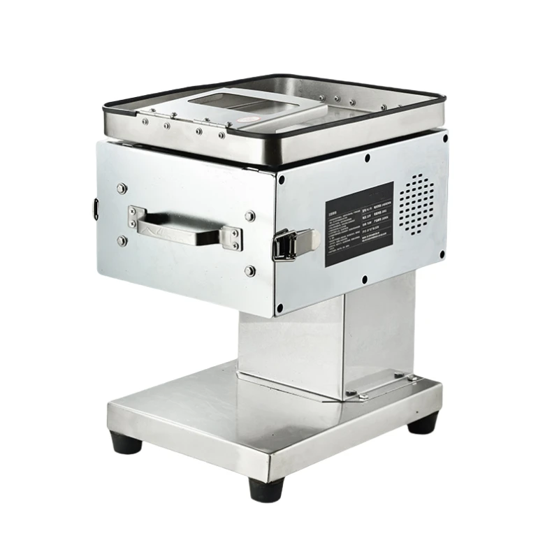 Meat Slicer Commercial Automatic Meat Cutter New Pork Ear Slicing Machine Small Domestic Meat Cutting Machine