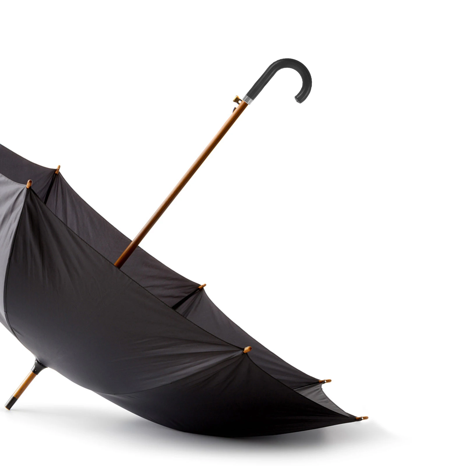 

Plastic Replacement For Curved Grip Compact Travel Handle Durable Windproof Rain Umbrella Accessories Handle For Daily Use