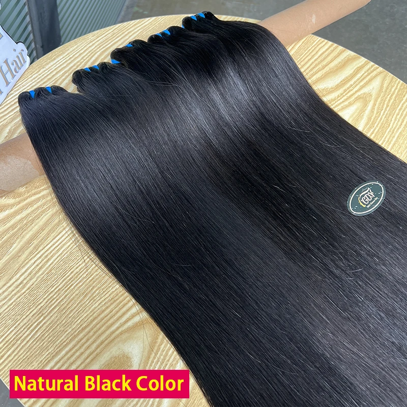 18A العظام حزم مستقيمة 100% الشعر البشري الفيتنامية وصلات شعر خام اللون الطبيعي غير المجهزة الشعر يمكن تبييضها # 613 لون #6
