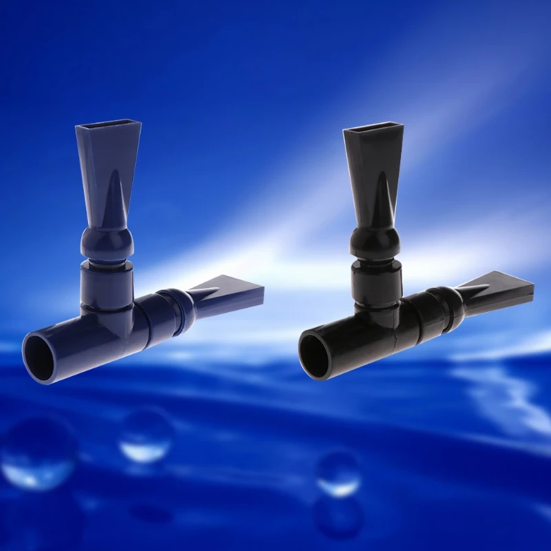 367A Plastics Outflow Pipe Connector Duckbill Nozzle for Aquarium Landscape Tanks Fish Tanks Planted Tanks Filter Accessory