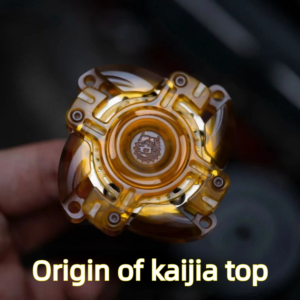 

KTS EDC Origin Open Armor New Material PEI 4-Leaf Mechanical Feel Spinning Fidget Spinner Stress Relief Toy