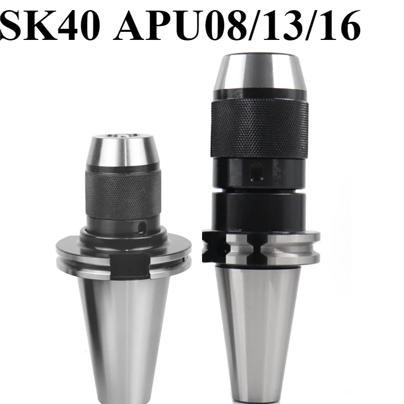 

JT40 JT SK SK40 DIN69871 APU APU08 APU13 APU16 Self Tightening Drill Chuck, Drill Chuck Tool Holder Bracket Tool