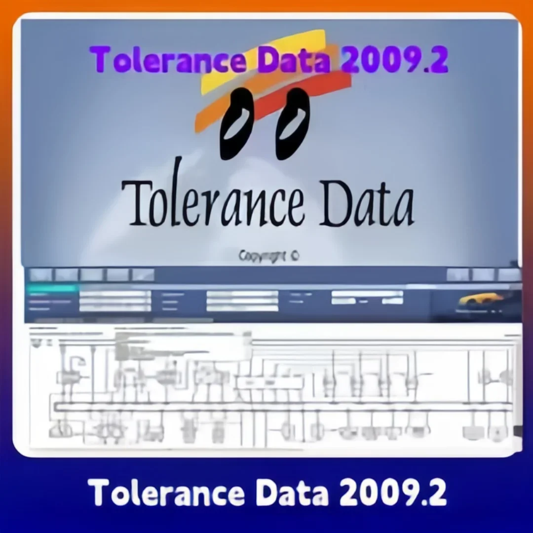

2025 Hot Selling Car Software Tolerance Data 2009.2 Auto Repair Program with Free Keygen Install Video Guide Car Repair Software