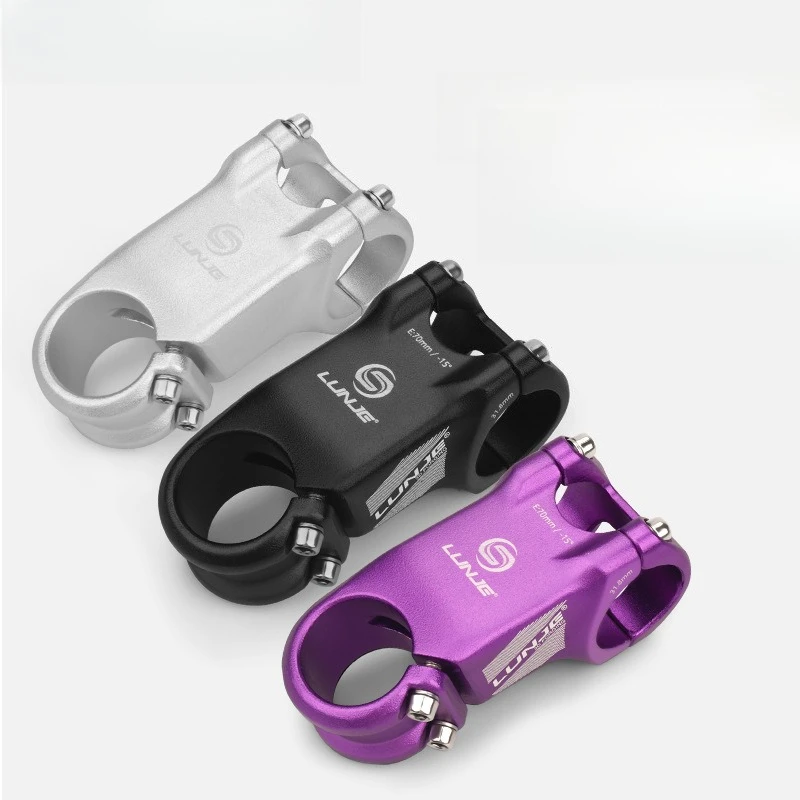 

1 шт. велосипедная труба из алюминиевого сплава-15 ° Подставка для ручки с отрицательным углом для горного велосипеда, аксессуары для велосипеда