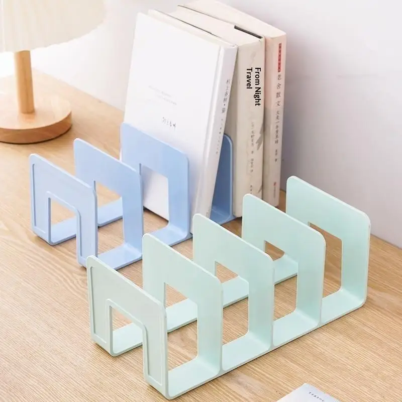 Multifunctional Bookends Stand Book Magazine Holder Practical Desk Organizer For CD Files School And Office Daily Supplies