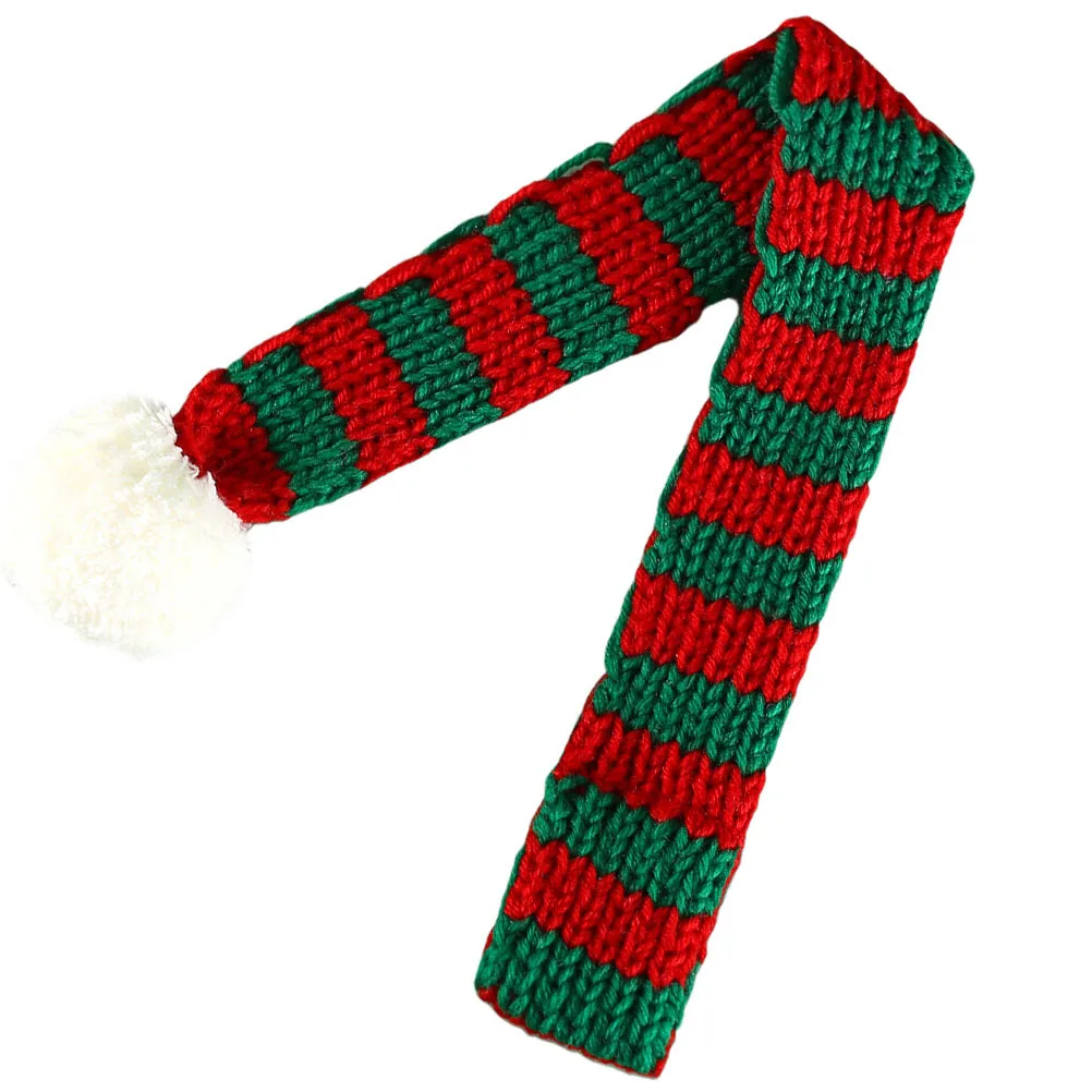 

Pet Christmas Scarf for Cats Dogs Holiday Decorative Winter Neckerchief Cozy Fashion Puppy Gift Breathable Party Wear