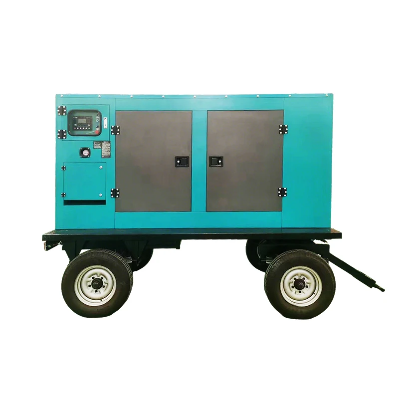 Customized 50Hz 60Hz Dual Frequency Diesel Generator 30kw 50kw Portable for Global Market Use