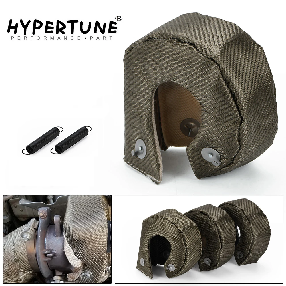 hypertune 100% Full TITANIUM T3 turbo blanket turbo heat shield fit : t2 t25 t28 gt28 gt30 gt35 and most t3 turbo 1303-2T/TBF03